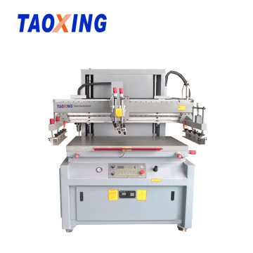 Máquina de impressão de tela de filme de papel semi-automática